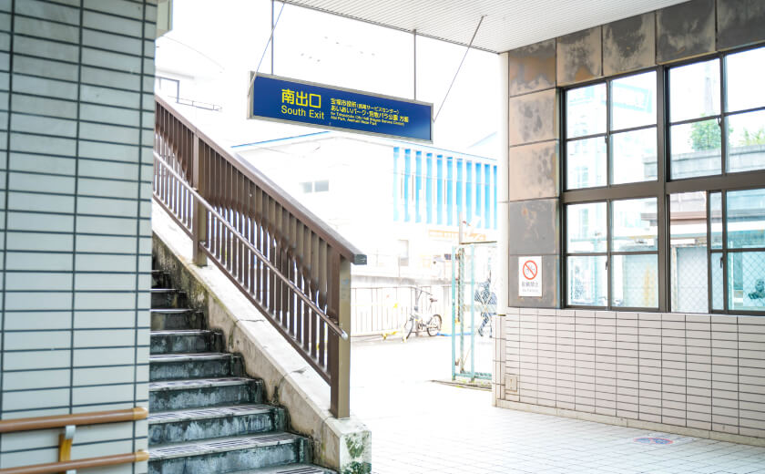 「阪急山本駅南口」を出ます。